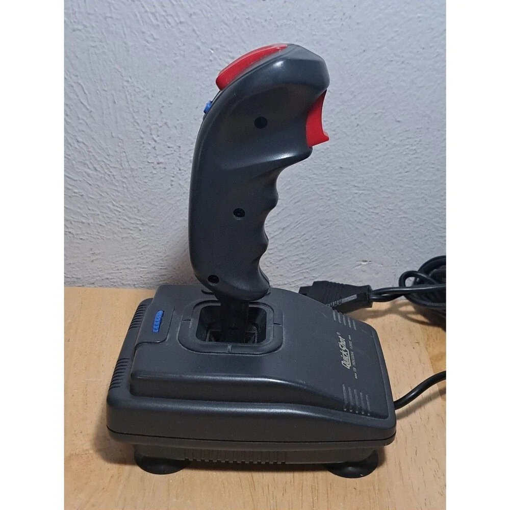 Vintage Quick Shot QS133 Pro Gaming PC Joystick UNTESTED